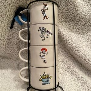 Rae Dunn toy story mug set